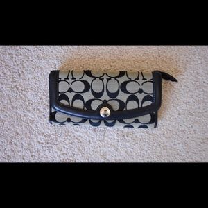 Black Coach Wallet